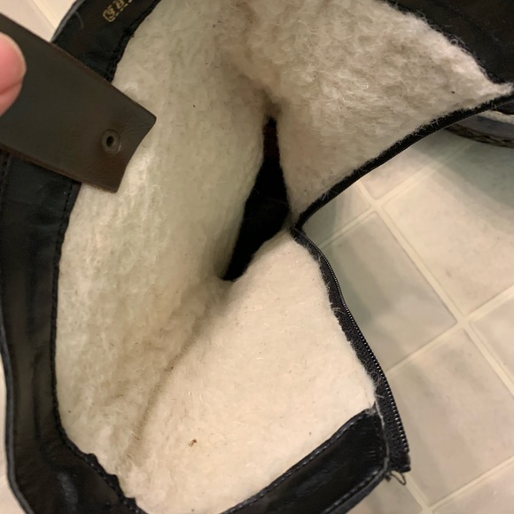 Rieker fleece lined boots - Picture 4 of 5